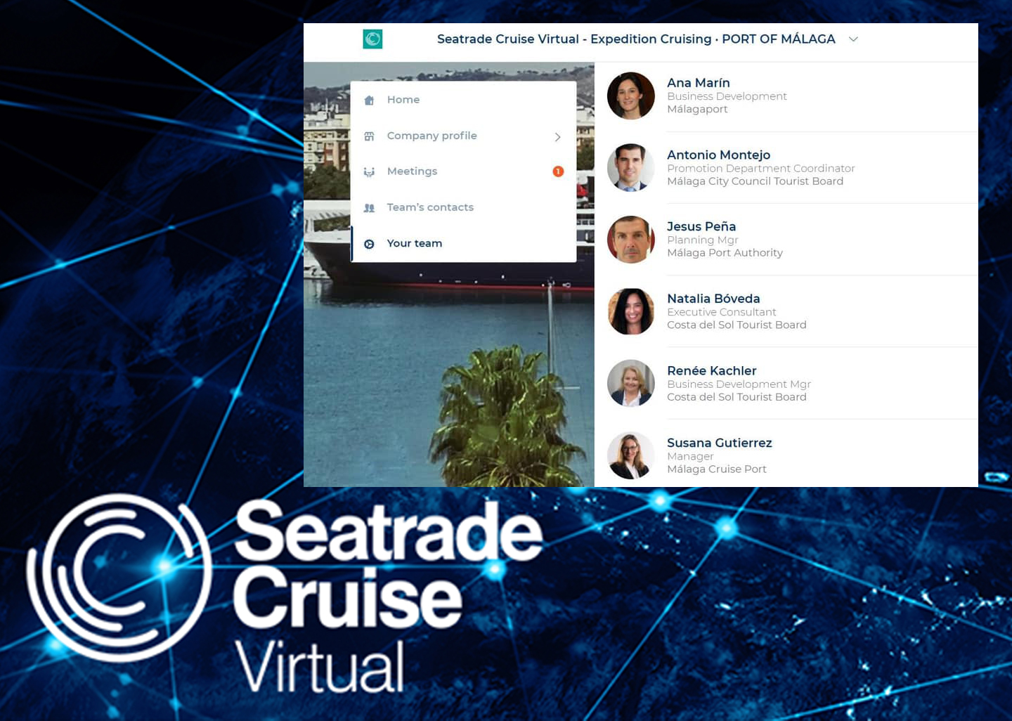Seatrade Cruise Virtual: Malaga team meets the most exclusive expedition cruise companies