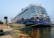 Malaga receives 1st cruise ship call upon restart of operations: TUI Cruises: Mein Schiff 2